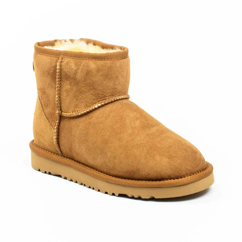 Угги женские ботинки UGG Mini Classic Chestnut фото-3