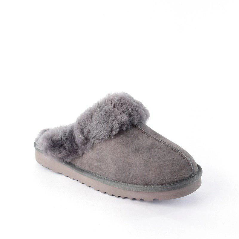 Угги тапочки мужские COQUETTE SLIPPER MEN’S Grey фото-6