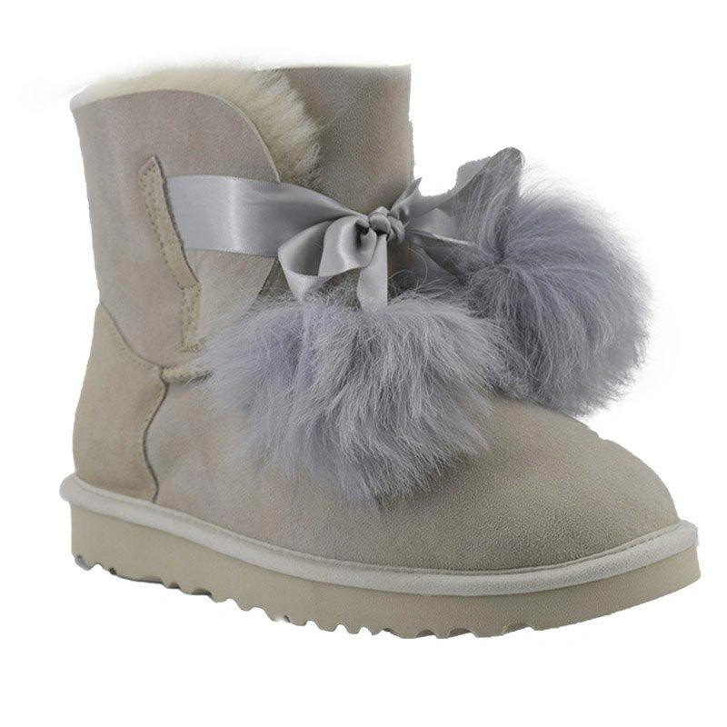 Угги женские UGG Classic Mini Gita Grey фото-3