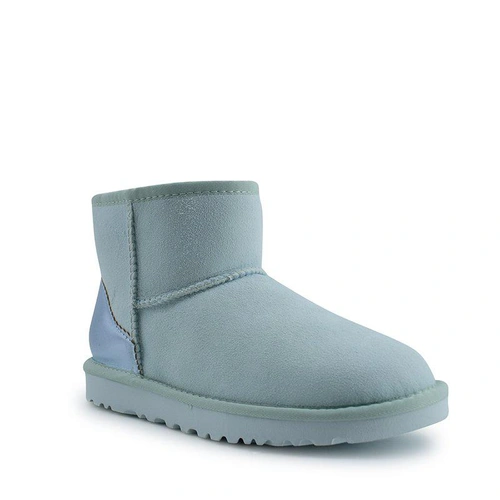 Угги женские мини UGG Classic Mini II Metallic Iceberg фото-5