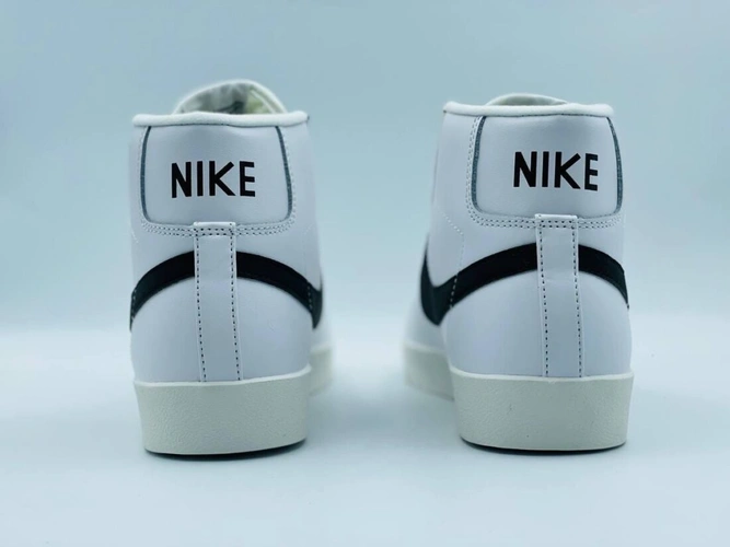 Кроссовки Nike SB Blazer Mid Leather White фото-4