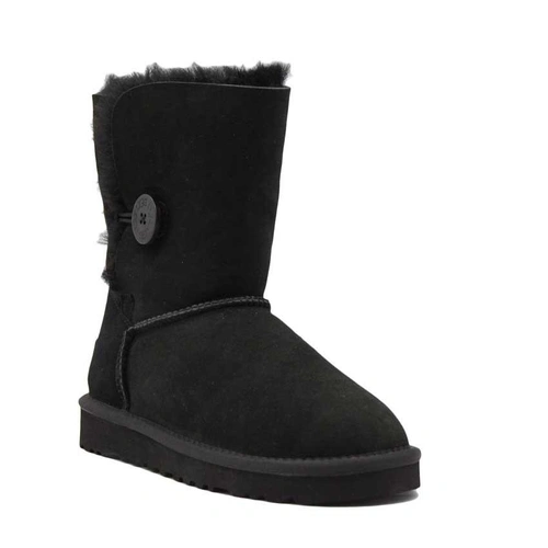 Угги женские ботинки UGG II Bailey Button Black