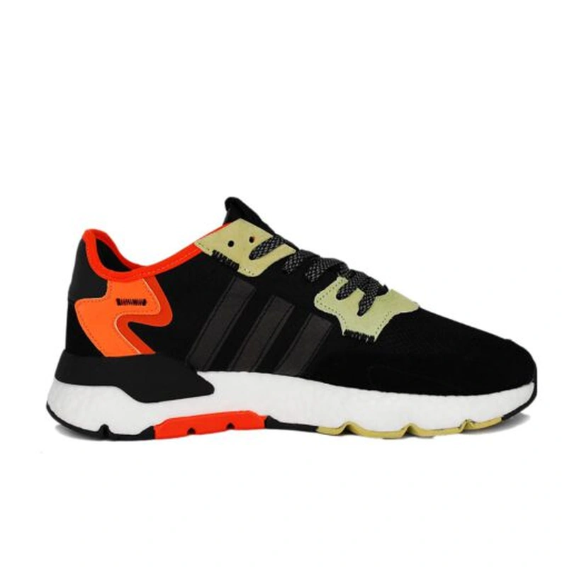 Кроссовки Adidas Nite Jogger DA8619 Black Orange фото-5