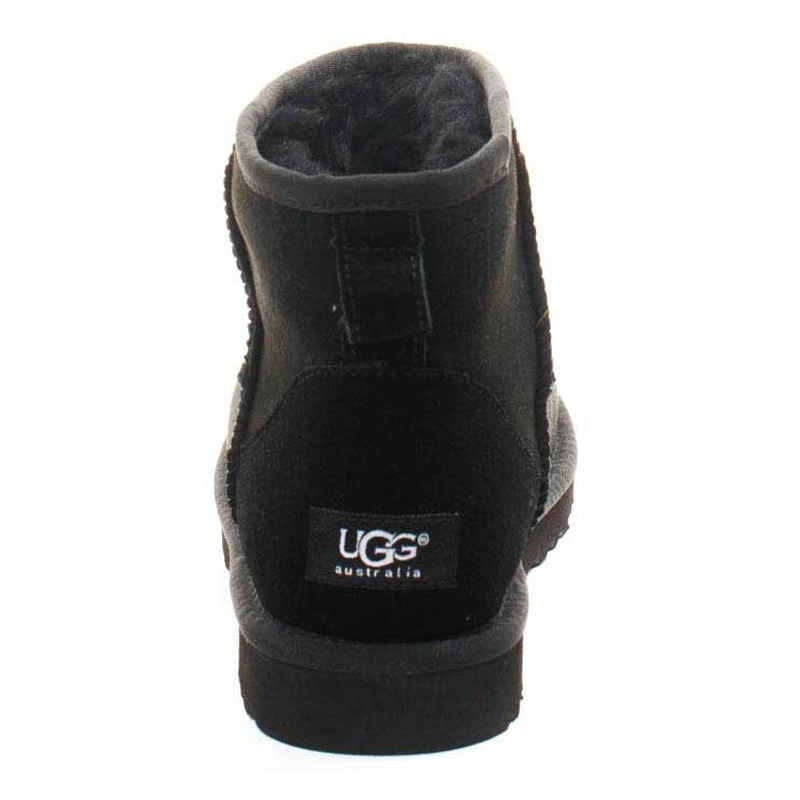 Угги женские ботинки UGG Mini Classic Black фото-3