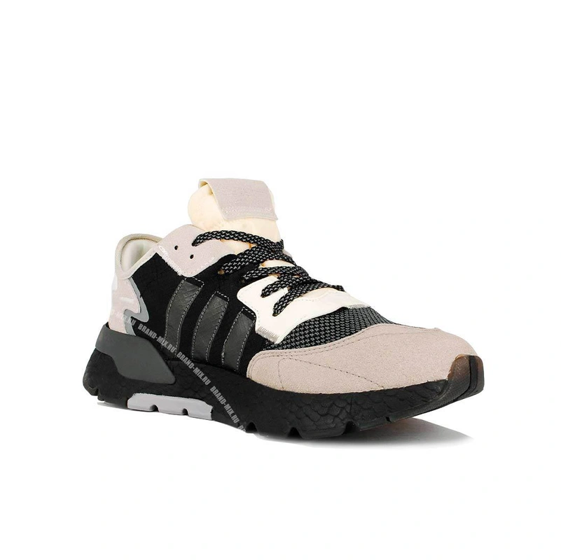 Кроссовки Adidas Nite Jogger DA8619 Black Grey White фото-2