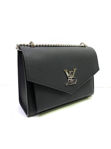 Женская сумка Louis Vuitton премиум-люкс черная 22/17/5 фото-4
