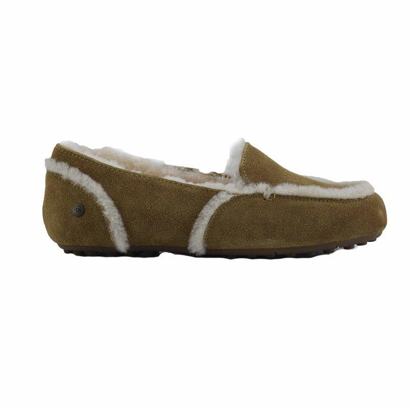 Угги женские мокасины UGG Hailey Loafer Chestnut