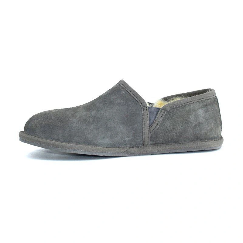 Тапочки угги мужские UGG Man Slippers Scuff Romeo II Grey фото-2