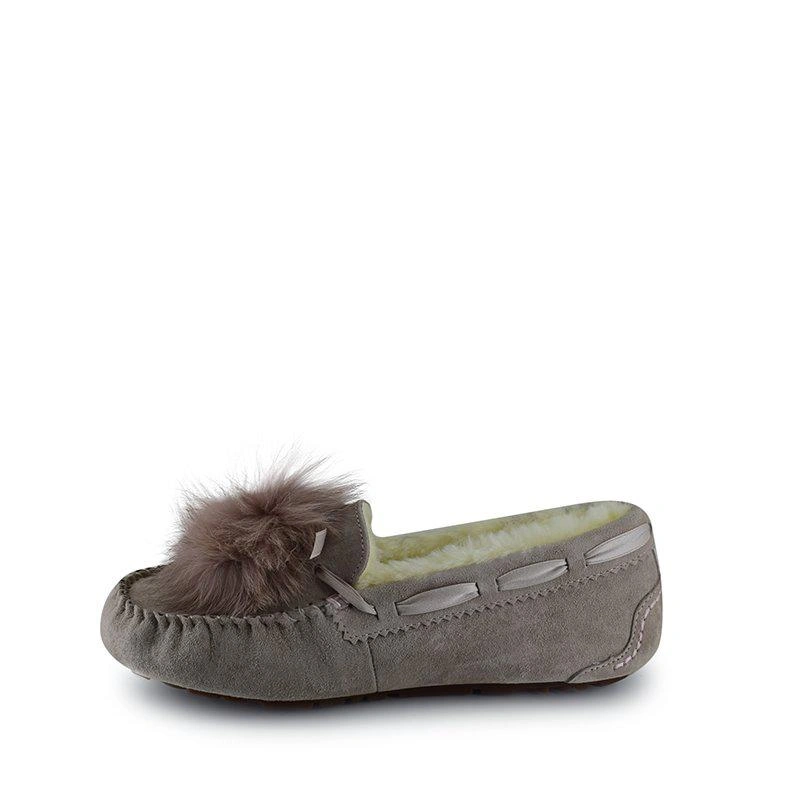 Угги женские мокасины UGG Pom Pom Dakota Dusk фото-5