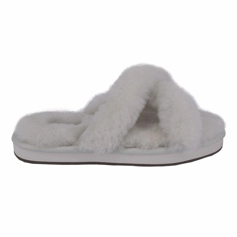 Угги тапочки женские UGG Womens Slippers Abela White