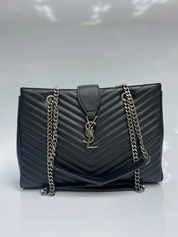 Сумка женская Yves Saint Laurent (YSL) черная 33/23/11 см. коллекция 2021-2022 A81045