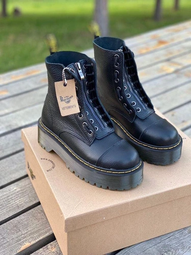 Ботинки женские Dr Martens черные A54488 фото-2