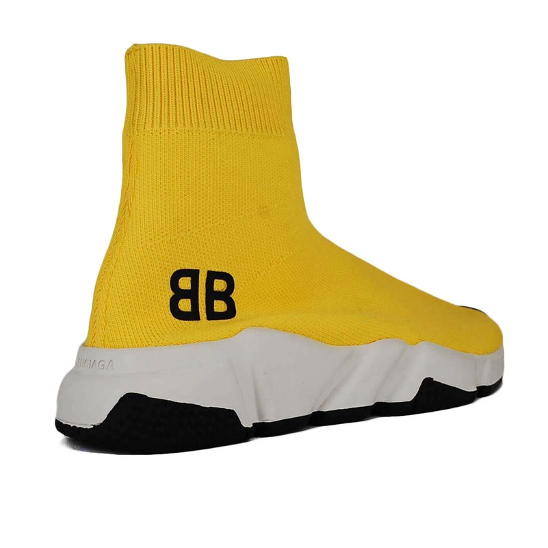 Кроссовки Balenciaga Speed Trainer Sock Yellow фото-4