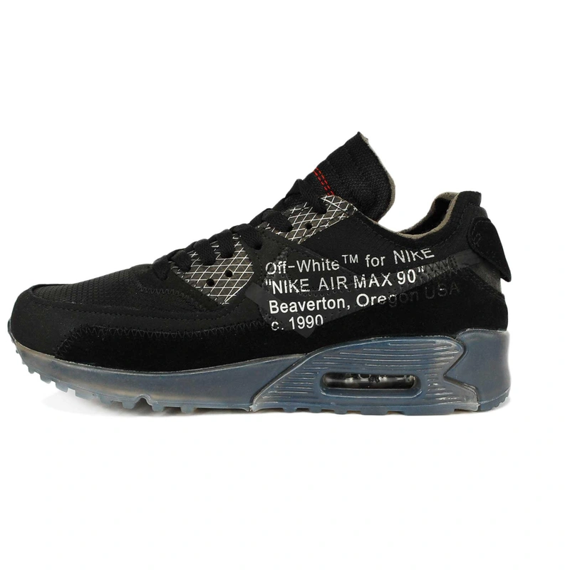 Кроссовки Nike Air Max 90 x Off White AA7293-002 Black фото-6