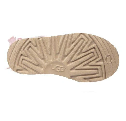 Угги детские UGG Kids Bailey Bow II Pink фото-5