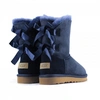 Угги детские UGG Kids Bailey Bow II Navy фото-1