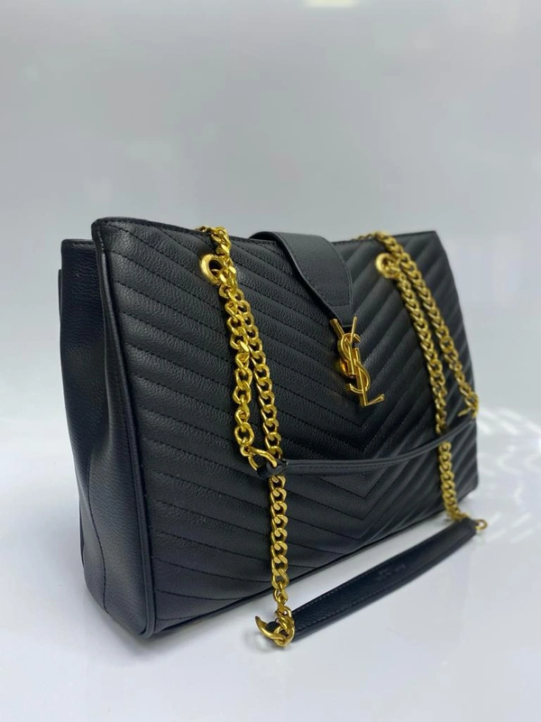 Сумка женская Yves Saint Laurent (YSL) черная 33/23/11 см. коллекция 2021-2022 A81038 фото-2