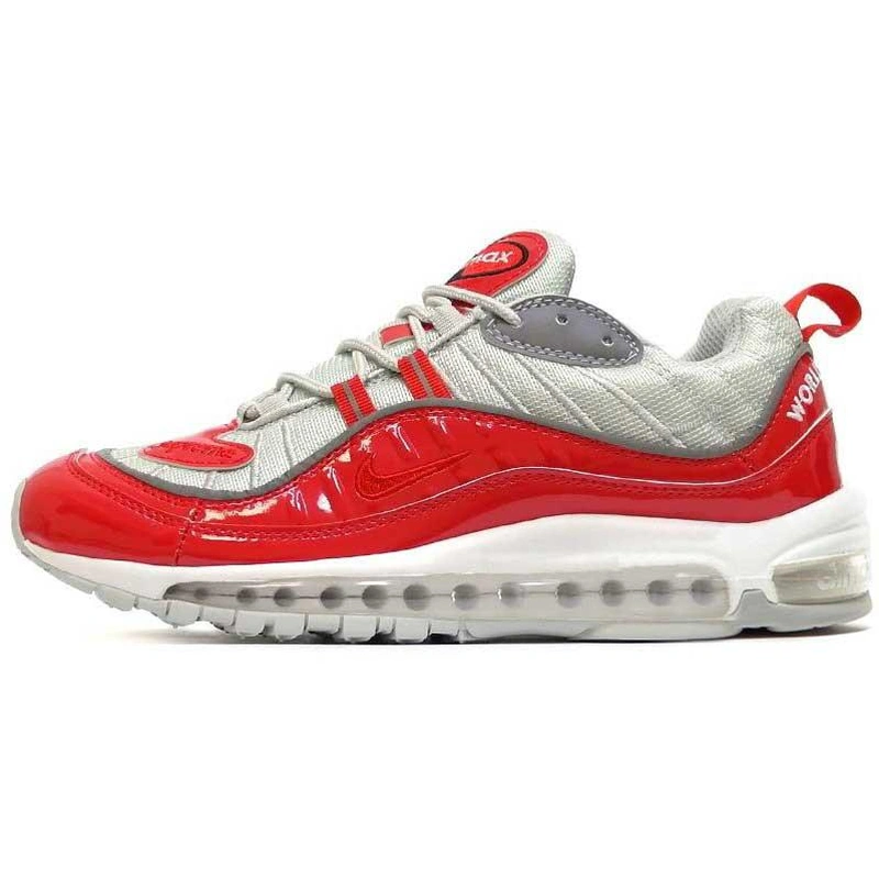 Кроссовки Nike Air Max 98 Supreme Red Grey