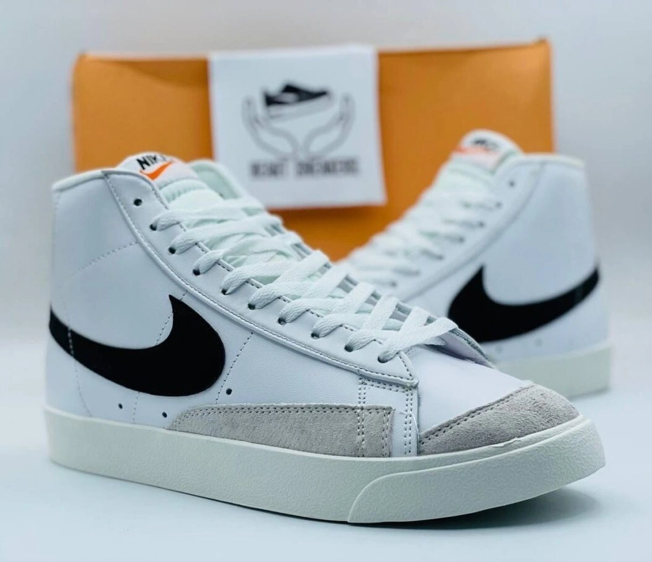 Кроссовки Nike SB Blazer Mid Leather White