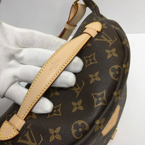 Сумка Louis Vuitton Bumbag премиум-люкс коричневая 37/14/14 фото-5