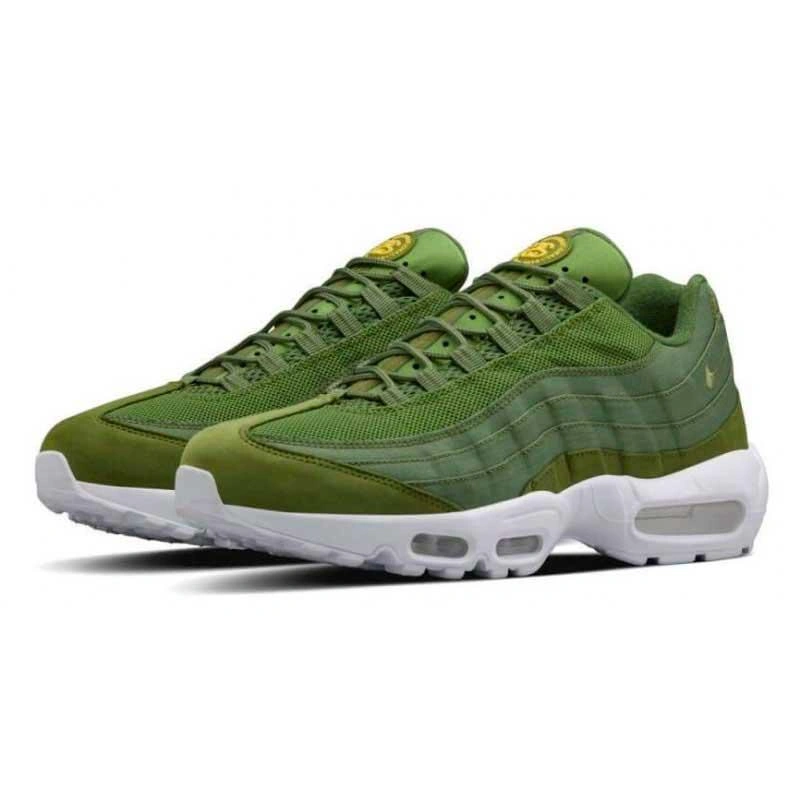 Кроссовки Nike Air Max 95 X Stussy Dark Olive фото-2