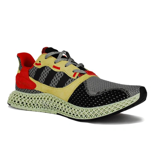 Кроссовки Adidas ZX 4000 4D Grey Yellow фото-6