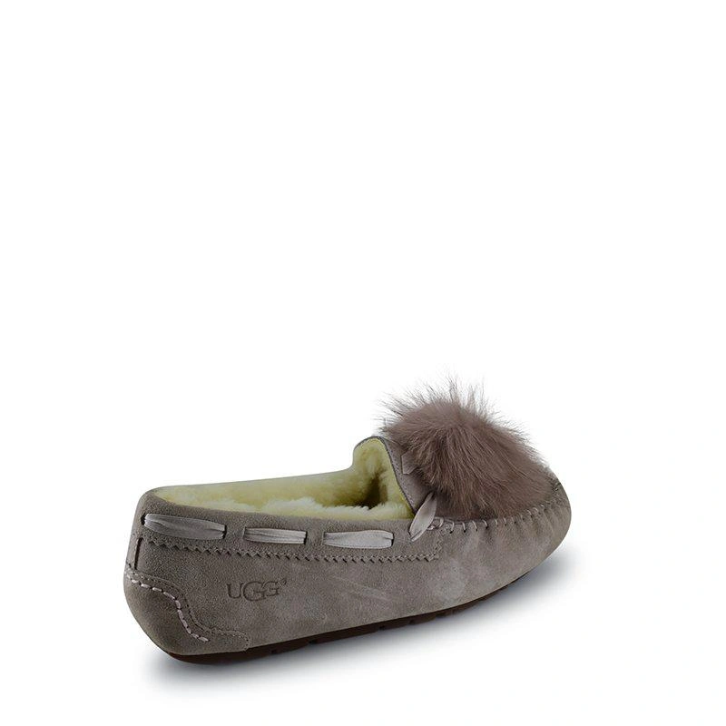 Угги женские мокасины UGG Pom Pom Dakota Dusk фото-4