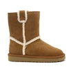 Угги женские ботинки UGG Spill Seam Boot Chestnut фото-1