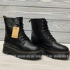 Мартинсы ботинки Dr Martens 1460 Jadon Smooth на платформе чёрные фото-1