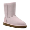 Угги женские ботинки UGG II Classic Short Pink фото-1