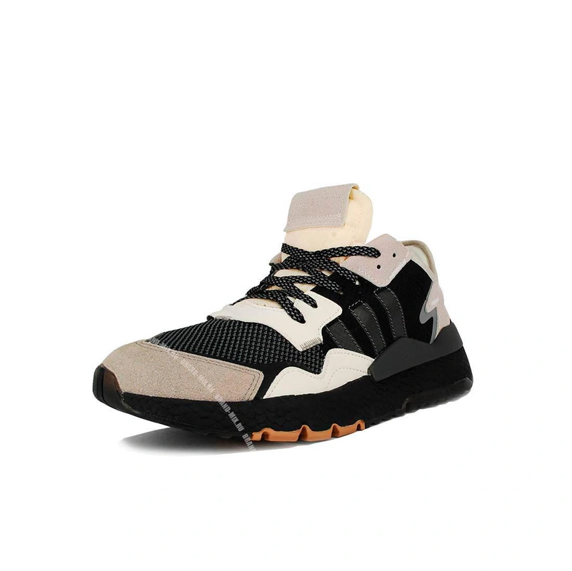 Кроссовки Adidas Nite Jogger DA8619 Black Grey White фото-3