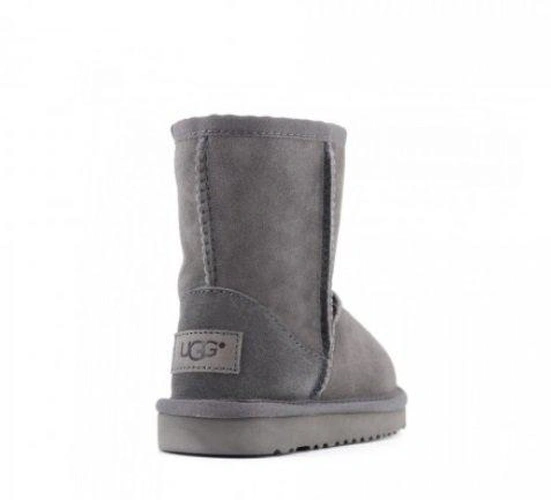 Угги детские UGG Kids Classic Short II Grey фото-2