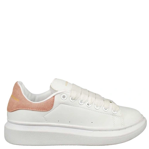 Кроссовки Alexander McQueen Oversized Larry White Pink