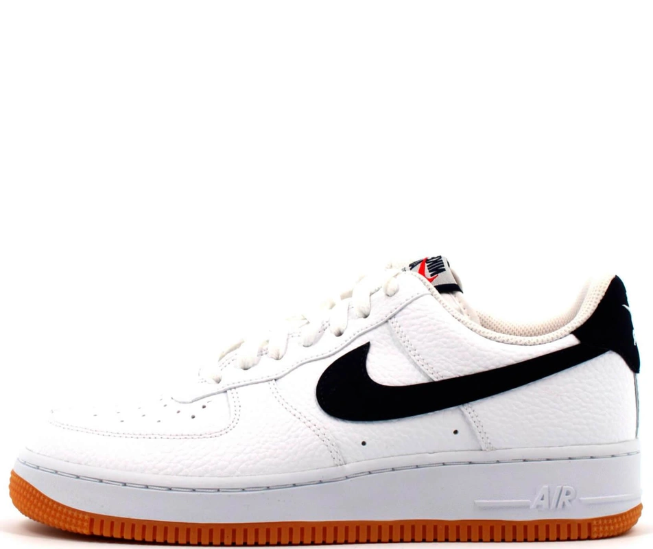 Кроссовки Nike Air Force 1 ’07 White/Obsidian-University Red