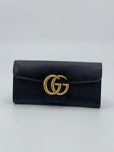 Кошелек Gucci черный 19/9 коллекция 2021-2022