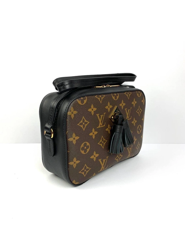 Женская сумка Louis Vuitton из канвы коричневая 22/15/7 см фото-3