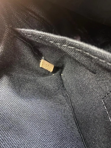 Клатч женский кожаный Louis Vuitton Monorgam черный 24/13 см фото-4
