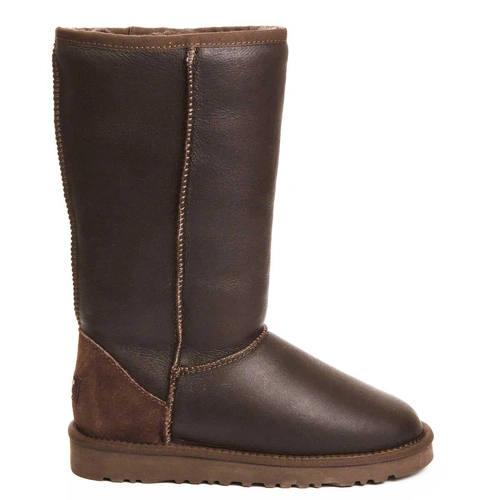 Угги женские сапоги UGG Classic Tall Metallic Chocolate