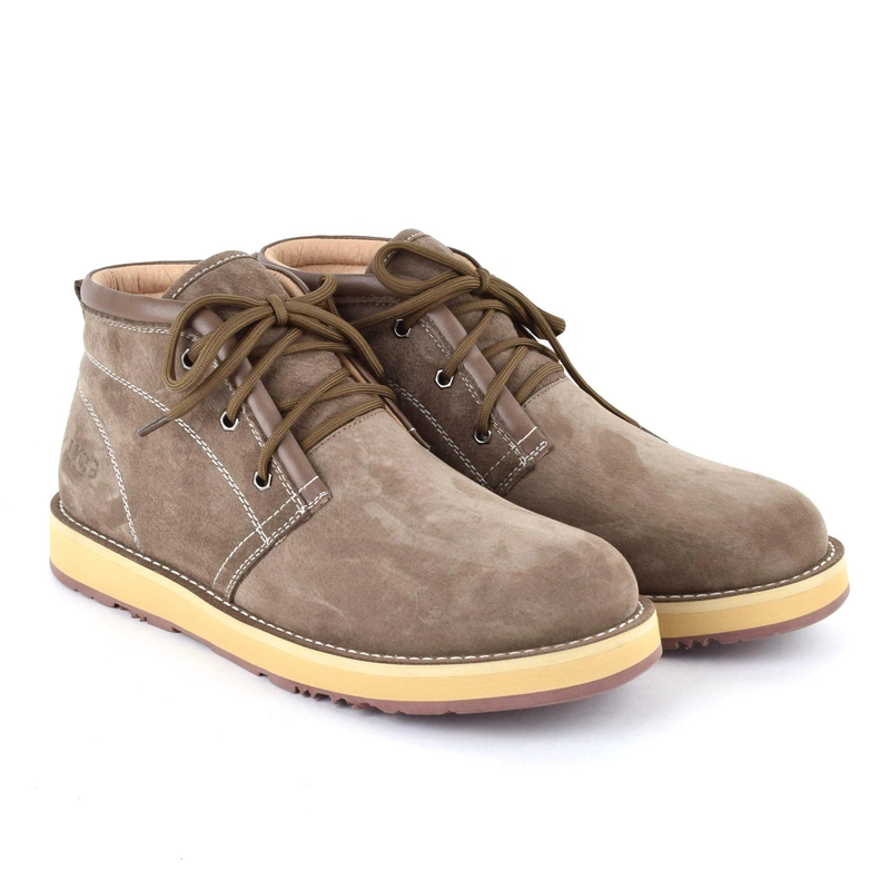 Угги мужские ботинки UGG Iowa Men Boots Chocolate фото-4