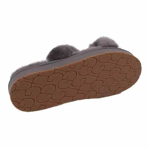 Угги тапочки женские UGG Womens Slippers Abela Grey фото-6