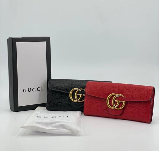 Кошелек Gucci черный 19/9 коллекция 2021-2022 фото-5