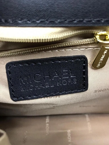 Женская кожаная сумка Michael Kors коричневая A50812 фото-7