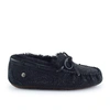 Угги женские мокасины UGG Dakota Serein 2 Black фото-1