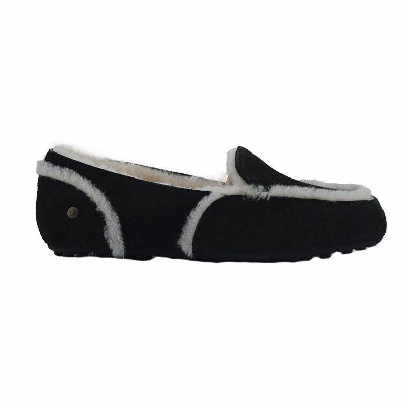 Угги женские мокасины UGG Hailey Loafer Black