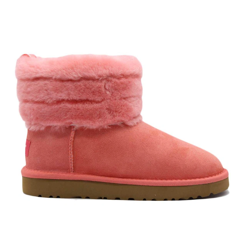 Угги женские ботинки UGG Mini Fluff Quilted Boot Lantana