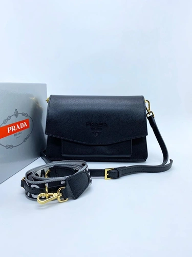 Женская сумка Prada черная A58104 фото-2