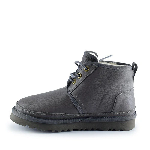 Угги женские ботинки UGG Neumel Metallic Grey фото-2