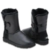 Угги детские UGG Kids Bailey Button Metallic Black фото-1