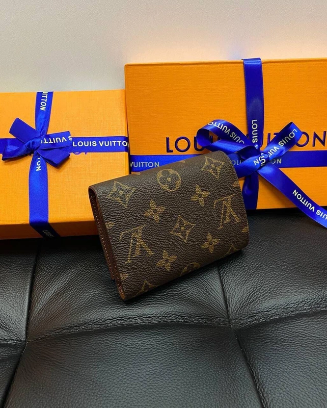 Кошелек Louis Vuitton премиум-люкс из новой коллекции A61713 фото-2