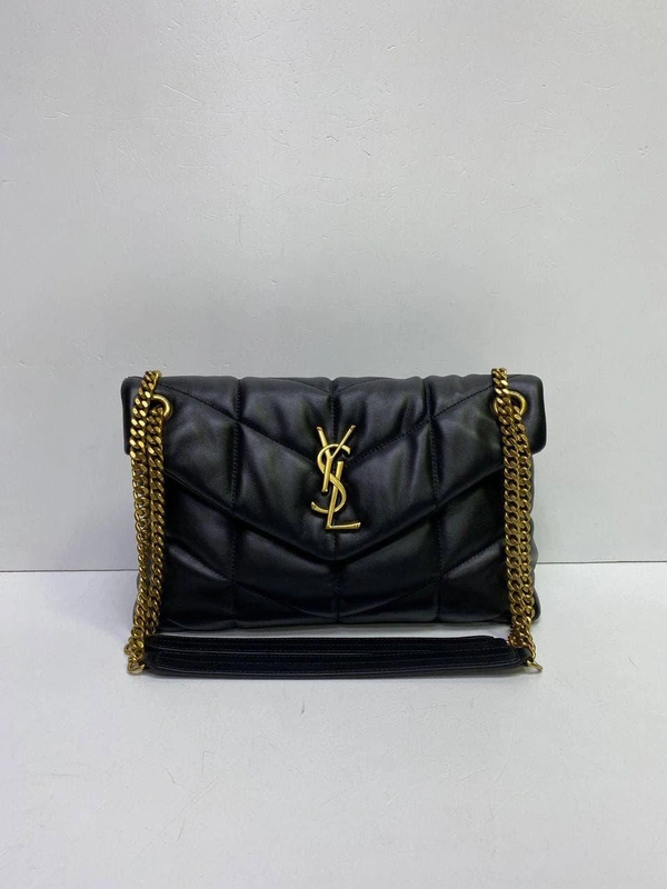 Сумка женская Loulou Peffer Small YSL премиум люкc черная 28/19/10 A62367